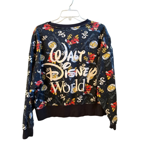 Disney World Vault Collection 50th Anniversary Sorcerer Mickey Sweatshirt Medium - Picture 2 of 9
